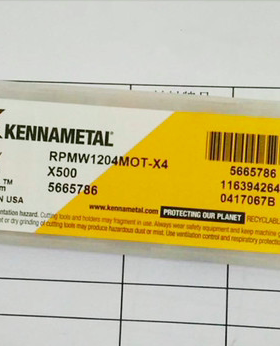 RCMT2006M0 KC850正宗肯纳铣削刀具机夹刀粒 CNC加工中心面铣刀片