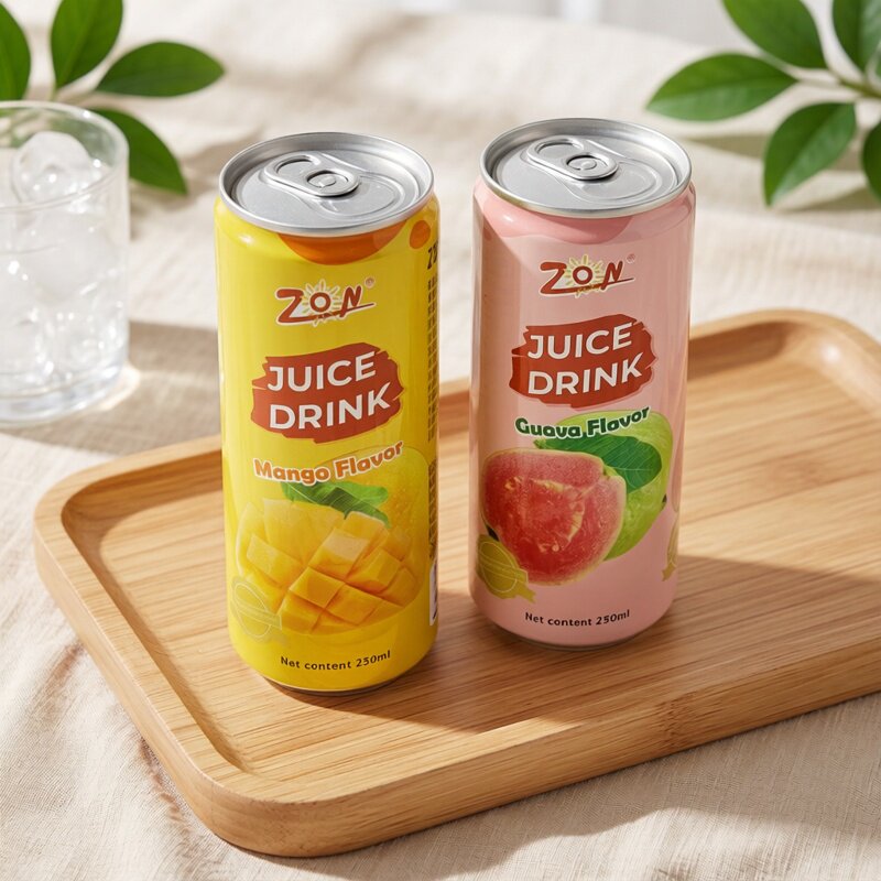 6连罐越南进口ZON果味果汁饮料