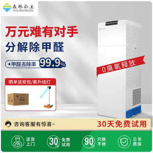 分解去甲醛森林公主空气净化器大滤芯水洗活性炭办公室雾霾二手烟