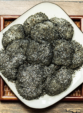 浙江特产江山麻糍糍粑农家手工打年糕糯米滋纯糯米配芝麻红糖2斤