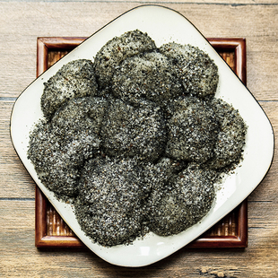 浙江特产江山麻糍糍粑农家手工打年糕糯米滋纯糯米配芝麻红糖2斤