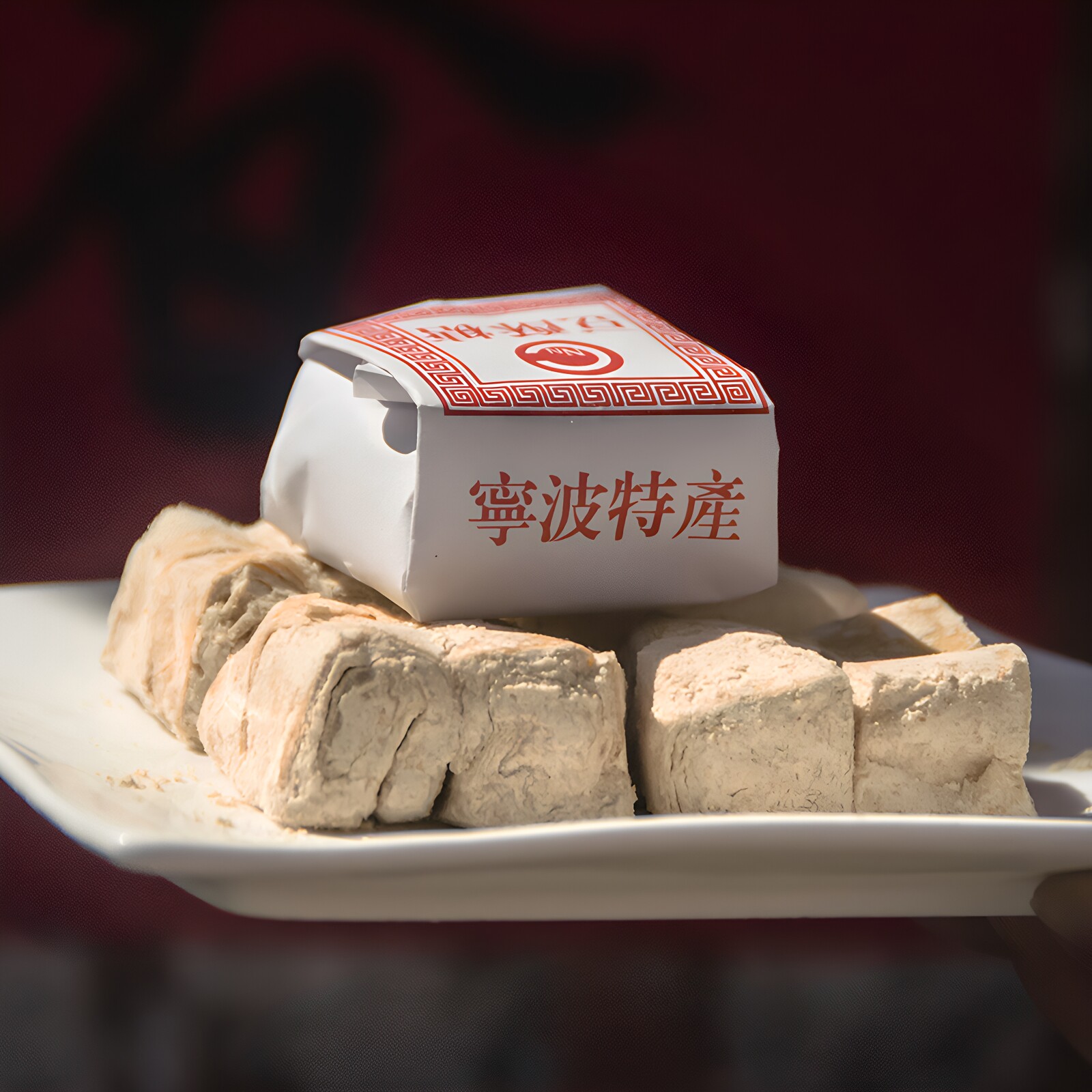 浙江传统糕点宁波豆酥糖芝麻酥糖
