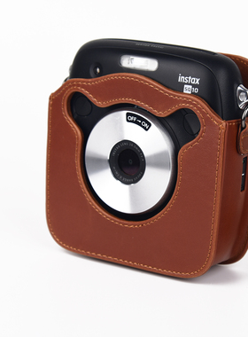 适用 富士拍立得  SQ10 SQ20 相机皮包皮套 送背绳 单肩包