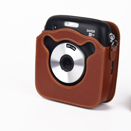 适用 富士拍立得  SQ10 SQ20 相机皮包皮套 送背绳 单肩包
