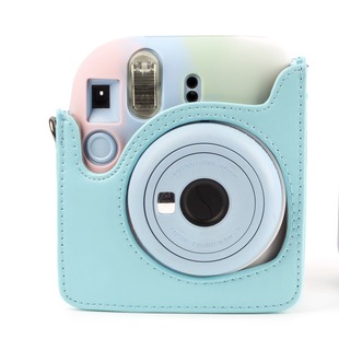 适用富士instax mini12相机包 复古皮套MINI12保护套单肩斜挎
