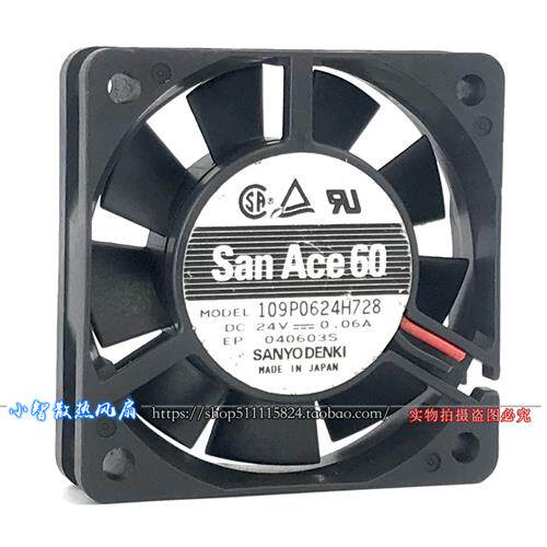6cm 6015 24V 0.06A静音变频器工控机床风扇109P0624H728