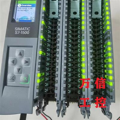 拆机9成新CPU1512C-1 PN模块 6ES7 512-1CK01-0AB0