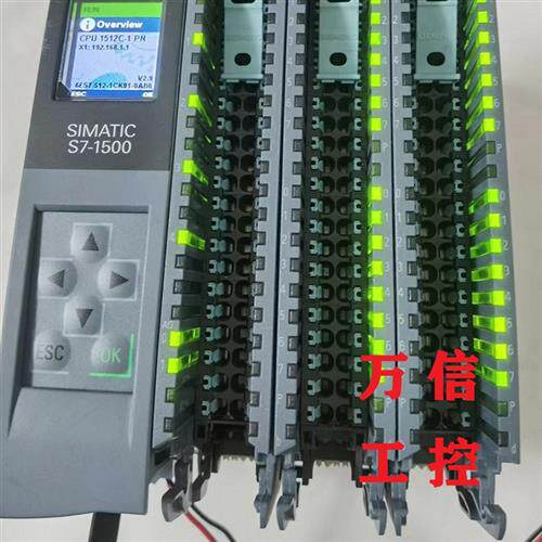 拆机9成新CPU1512C-1 PN模块 6ES7 512-1CK01-0AB0