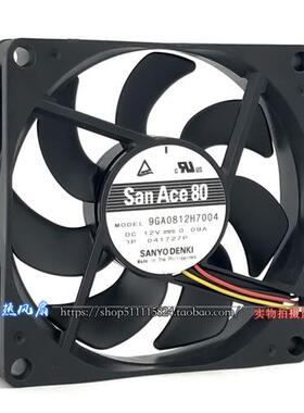 原装  9GA0812H7004 12V 0.09A 超静音80X15MM 8015 8cm
