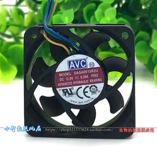 DASA0515R2U 4.5CM 12V 0.20A PWM温控风扇 台湾奇宏 4线 4515