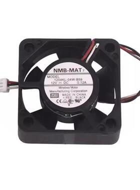 全新NMB-MAT 1204KL-04W-B59 3010 12V 0.12A 3CM安川变频器风扇