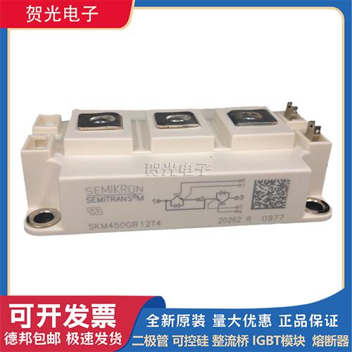 全新原装现货 SKM450GB12T4可控硅IGBT模块 SKM450GB12E4