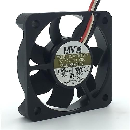 5CM 5010 12V 0.08A 静音 机箱  CPU 散热风扇 C5010B12EV