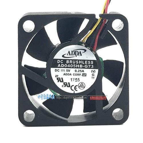 原装 AD0405HB-G73 5V 0.25A 4厘米 交换机 路由器 散热风扇
