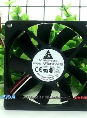 原装  8015 0.30A 8CM DC12V AFB0812VHB CPU 静音 散热风扇