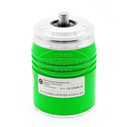 ELCO全新宜科编码器EAM58B10-GP6PMER-8/2048 3L 1800全新原装