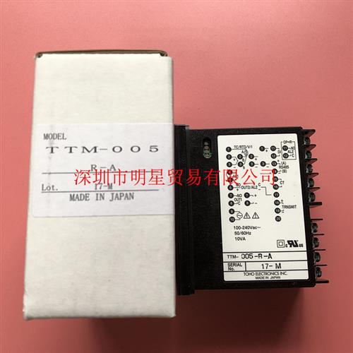 日本TOHO TTM-005W-R-A TTM-005-P-A温控器原装正品假一罚十