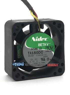 NIDEC TA150DC 4CM静音机箱散热风扇C34636-57 12V 0.12A  4020