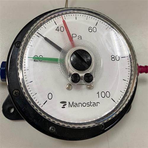 山本电机 微差压力表 W08FT100DV 60元包邮坏的
