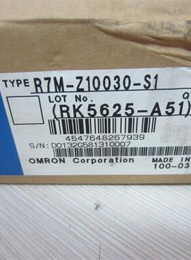 销售全新带包装OMRON电机R7M-Z10030-S1