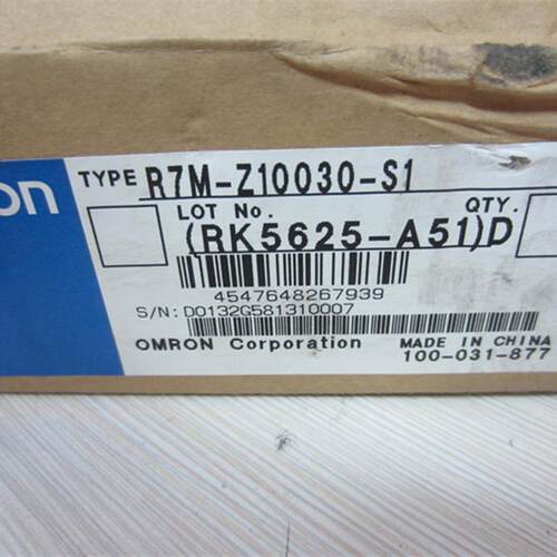 销售全新带包装OMRON电机R7M-Z10030-S1