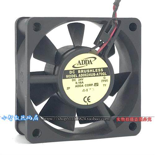 原装 AD0624UB-A70GL  6025 DC24V 0.16A 静音变频器散热风扇