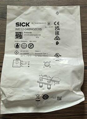 全新原装正品 SICK西克 IME12-04BNOZCOS 接近开关 1040776 现货