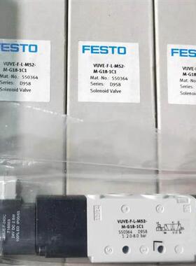 费斯托 讬电磁阀VUVE-F-L-M52-M-G18-1C1 550364 550384 550392