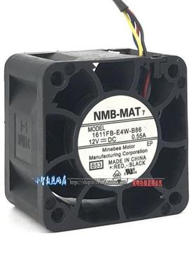 -MAT 4CM 4028  12V 0.55A 4线PWM 大风量 风扇1611FB-E4W-B86