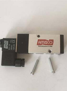 AMISCO板式电磁阀2M508 蝶阀气控阀换向阀气阀CY2531-08B AC220V