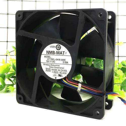 -MAT 4715KL-04W-B86 12V 2.50A 12038 12CM 暴力PWM温控风扇