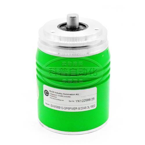 ELCO全新宜科编码器EAM58B10-GP6PMER-8/2048 3L 1800全新原装
