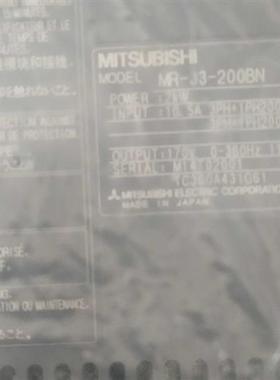 全新原装MR-J3-200BN200AN驱动器欢迎询价质保一年顺丰包邮