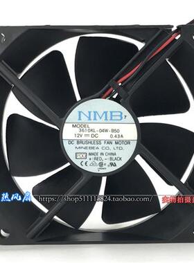原装 3610KL-04W-B50/B59 9025 DC12V 0.43A 大风量散热风扇
