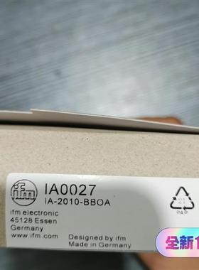 易福门电感式接近开关IA0027