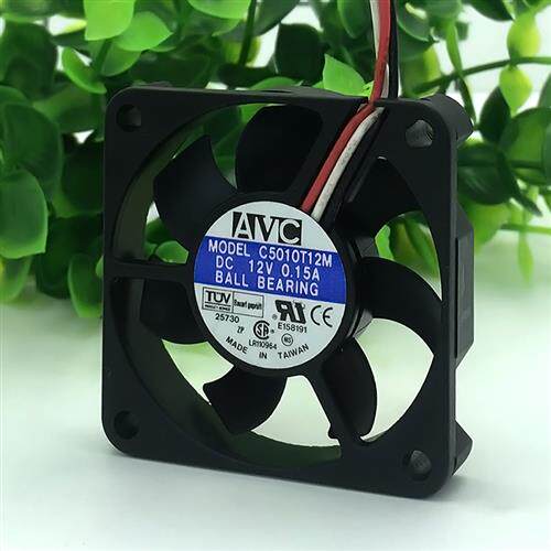 C5010T12M 5010 12V 0.15A 5CM 超薄静音 机箱 CPU 散热风扇
