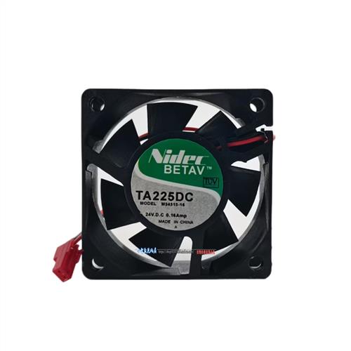 Nidec 24V 0.16A 6CM 6025变频器机箱散热风扇TA225DC  M34313-16
