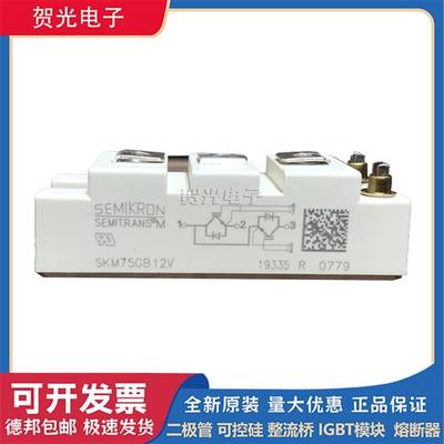 西门康功率IGBT模块 SKM50GB12V/SKM75GB12V/SKM150GB12V  现货