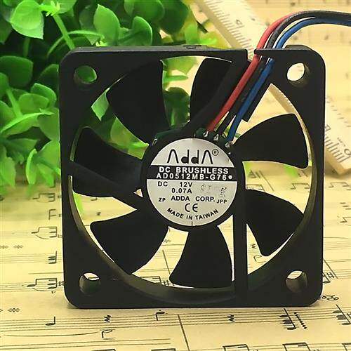 散热器风扇 12V 0.07A 5010 静音 CPU 机箱 AD0512MB-G76
