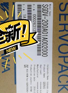 安川3KW套装SGDV-200A01A/SGMGV-30ADC61/SGMSV-30ADA61