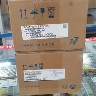 13AFC6C 驱动器套装 SGD7S 伺服电机 120A30B202全新 SGM7G