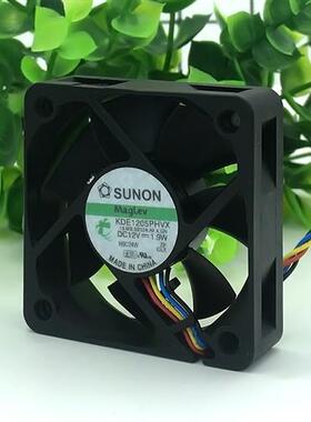 5CM厘米5015 12V1.9W磁悬浮 静音4线PWM散热风扇 KDE1205PHVX