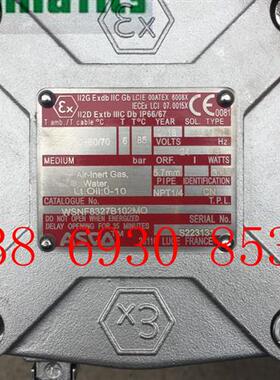 两位三通电磁阀WSNF8327B102MO NF8327B102MO 24DC现货正品