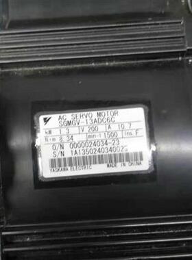 SGMGV-13ADC6C安川词服电机成色漂亮保修3个月 议价