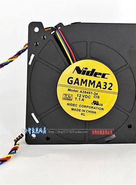 NIDEC 12032 12V 1.1A GAMMA32 A35451-34思科交换机散热风扇鼓机