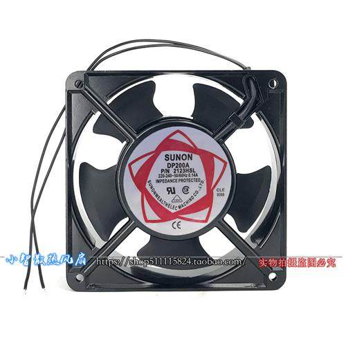 轴流风机 12厘米风扇220V 380V机柜配电箱静音散热风扇12038