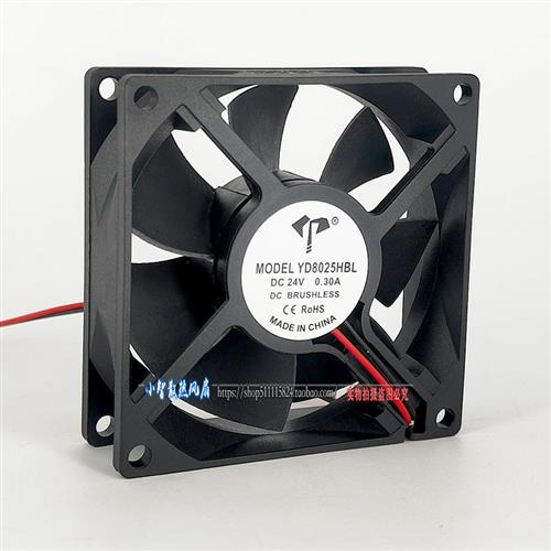 全新8cm厘米5V 12V 24V 静音风机 变频器 机箱电源 散热风扇 8025