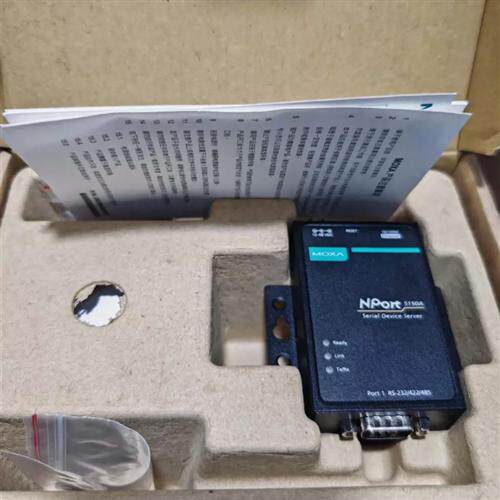 全新原装MOXA摩莎NPort5110A RS232/RS485/422串口设备联网服务器