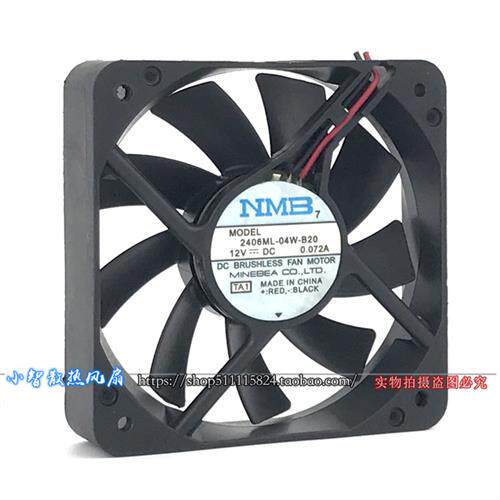 6CM厘米6015 12V 0.072A超静音 电源 散热风扇2406ML-04W-B20