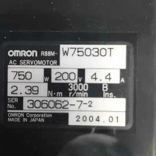 WT08H伺服电机驱动器套装 R88D 成色漂亮 W75030T R88M